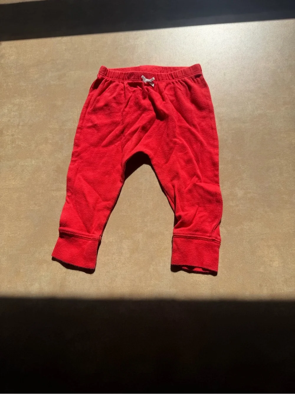 Carter's Bright Red kids 9M Pants